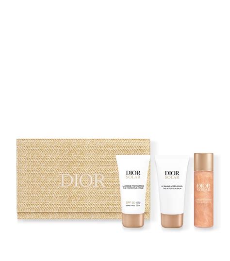 dior solar gift set with bag|dior solar self tan.